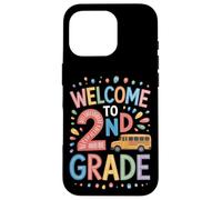 Welcome To 2nd Grade Primary Teacher School Squad Case for iPhone 16 Pro