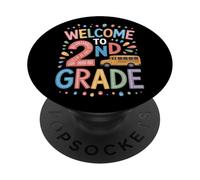 Welcome To 2nd Grade Primary Teacher School Squad PopSockets Adhesive PopGrip