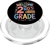 Welcome To 2nd Grade Primary Teacher School Squad PopSockets PopGrip for MagSafe