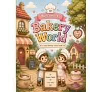 Welcome to Bakery World: A Cozy Fantasy Coloring Book