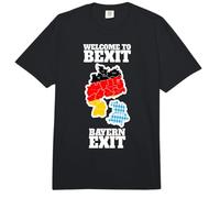 Welcome to Bayern Exit, Bexit for Bayern Fun Comfort Colors Adult Heavyweight T-Shirt