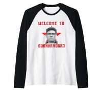 Welcome to Burnhamgrad. Anti Labour Party and Andy Burnham Raglan Baseball Tee