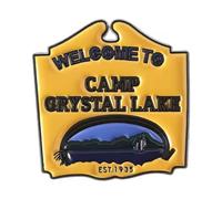 Welcome To Camp Crystal Lake Pin Badge