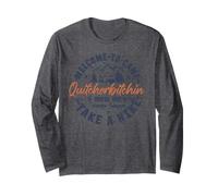 Welcome to Camp Quitcherbitchin Funny Camping Design Long Sleeve T-Shirt
