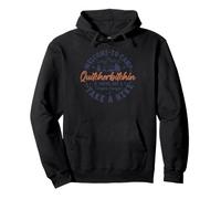Welcome To Camp Quitcherbitchin Funny Camping Design Pullover Hoodie