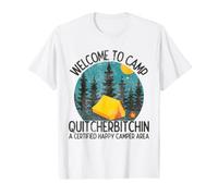 Welcome to Camp Quitcherbitchin Funny Hiking Camping Outdoor Value Graphic T-Shirt