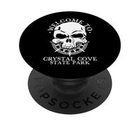 Welcome to Crystal Cove State Park PopSockets Adhesive PopGrip