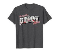 Welcome to Derry Greetings from Derry T-Shirt, Men, Dark Heather Grey, Small