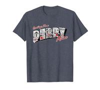 Welcome to Derry Greetings from Derry T-Shirt, Men, Heather Blue, 3X-Large
