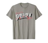 Welcome to Derry Greetings from Derry T-Shirt, Men, Slate Grey, 3X-Large