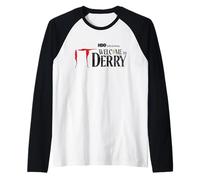Welcome to Derry Logo Raglan Baseball Tee