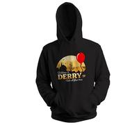 Welcome to Derry Novel Written by Stephen King Inspired Unisex Black Hoodie Size M