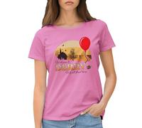 Welcome to Derry Novel Written by Stephen King Inspired Women's Rose T-Shirt Size L
