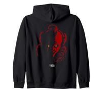 Welcome To Derry Pennywise Face Zip Hoodie