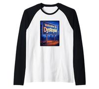 Welcome to Dystopia Raglan Baseball Tee