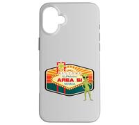 Welcome To Fabulous Area 51 Nevada, Friendly Space Alien Case for iPhone 16 Plus