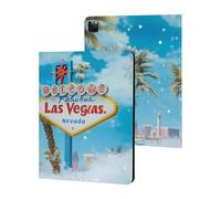 Welcome to Fabulous Las Vegas Case for iPad 10th-1st Generation | PU Tablet Protective Cover with TPU inner for Pad 2018-2022, Air 1-5, Pro 2016-2022, Mini 1-6