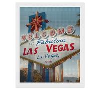 Welcome to Fabulous Las Vegas Funny Adult Diamond Art Painting Kits Personalised Drill Craft Picture Wall Decor