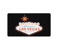 Welcome to Fabulous Las Vegas Sign Cute Gaming Mousepad Rubber Base Desk Mat for Home Office Laptop Computer
