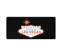 Welcome to Fabulous Las Vegas Sign Cute Gaming Mousepad Rubber Base Desk Mat for Home Office Laptop Computer