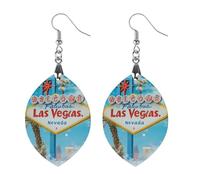 Welcome to Fabulous Las Vegas Wooden Drop Earrings for Women, Apricot Shaped Pendant Dangle Earrings Jewellery