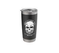 Welcome to Huntington State Beach Stainless Steel Insulated Tumbler