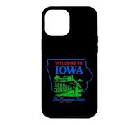 Welcome To Iowa Vintage Farm State Countryside Art Case for iPhone 12 Pro Max