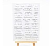 Welcome to Joyful 1pc Love Memories Sentiment Background Clear Stamp for Card Making Decoration and Scrapbooking 11x16cm