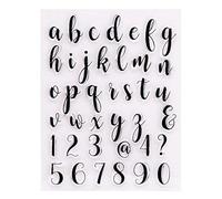 Welcome to Joyful 1pcs Letters Lower Small Alphabet Clear Stamp for Card Making Decoration and Scrapbooking 14X18cm