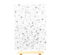 Welcome to Joyful 1pcs Snow Ink dot Background Clear Stamp for Card Making Decoration and Scrapbooking 11x15cm