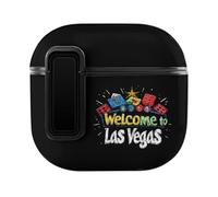 Welcome To Las Vegas Cards Dices Slim Compatible with Airpods 4 Case Protective Hard Cover Skin