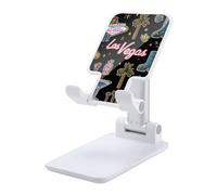 Welcome to Las Vegas Foldable Mobile Phone Holder Stand for Desk White-style