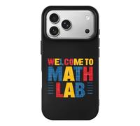 Welcome To Math Lab Phone Case Compatible with iPhone 17 Air Pro Max Shockproof TPU Protective Cover