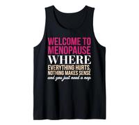 Welcome To Menopause Menopausal Perimenopausal WDNC Tank Top