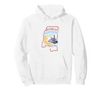 Welcome to Mississippi Vintage Travel Southern Pride Pullover Hoodie