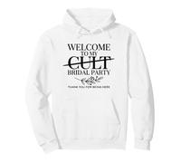 Welcome to My Cult Bridal Party Funny Bridesmaid Squad Pullover Hoodie