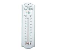Welcome to My Garden Wall Thermometer
