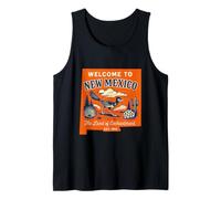 Welcome to NEW Mexico The Land of Enchantment Design Tank Top
