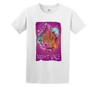 Welcome to Night Vale Cartoon Causal Cotton T-Shirt White XL