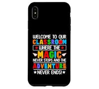 Welcome To Our Classroom Where The Magic Never Stops Kids Case for iPhone XS Max