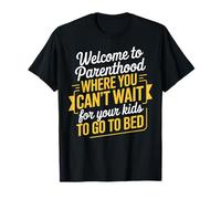 Welcome To Parenthood Parent Mom Dad Funny Parents Parenting T-Shirt