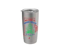 Welcome to Rhode Island Ocean State Nautical Pride Stainless Steel Insulated Tumbler