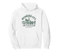 Welcome to Richmond City Virginia Pullover Hoodie