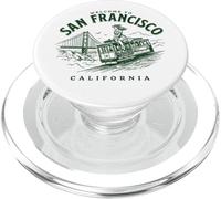 Welcome to San Francisco City California PopSockets PopGrip for MagSafe