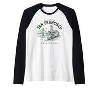 Welcome to San Francisco City California Raglan Baseball Tee
