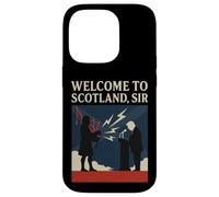 Welcome to Scotland Sir - Trump Bagpipe Speech Fail Case for iPhone 14 Pro