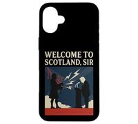 Welcome to Scotland Sir - Trump Bagpipe Speech Fail Case for iPhone 16 Plus