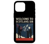 Welcome to Scotland Sir - Trump Bagpipe Speech Fail Case for iPhone 16 Pro Max