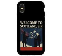 Welcome to Scotland Sir - Trump Bagpipe Speech Fail Case for iPhone X/XS