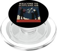 Welcome to Scotland Sir - Trump Bagpipe Speech Fail PopSockets PopGrip for MagSafe